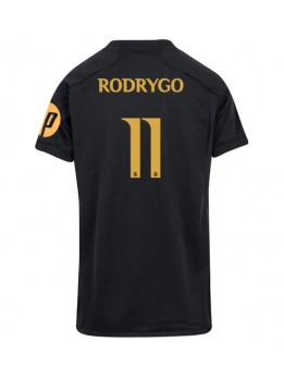 Real Madrid Rodrygo Goes #11 Ausweichtrikot für Frauen 2023-24 Kurzarm